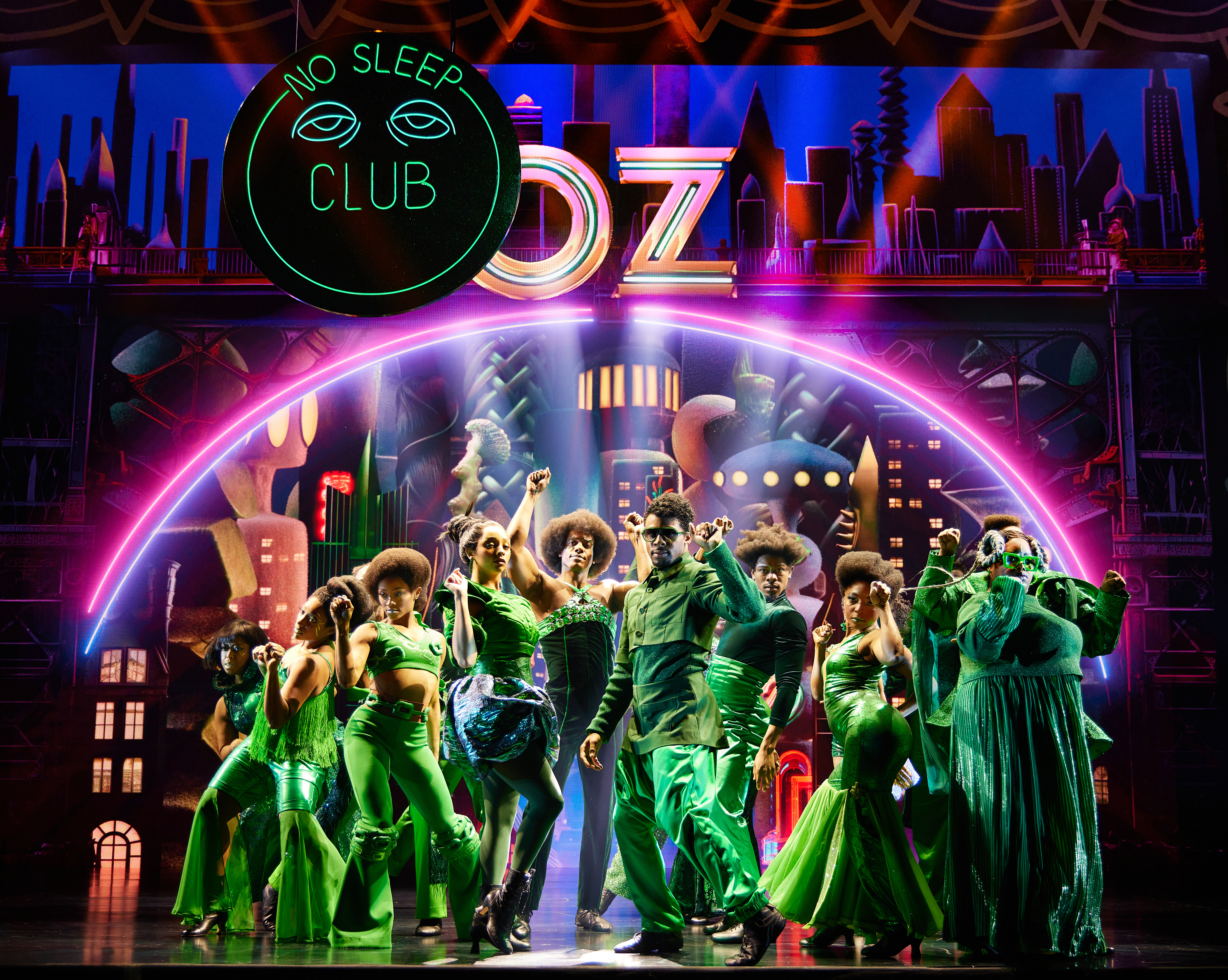 The Emerald City from THE WIZ. Photo by Jeremy Daniel © 2023